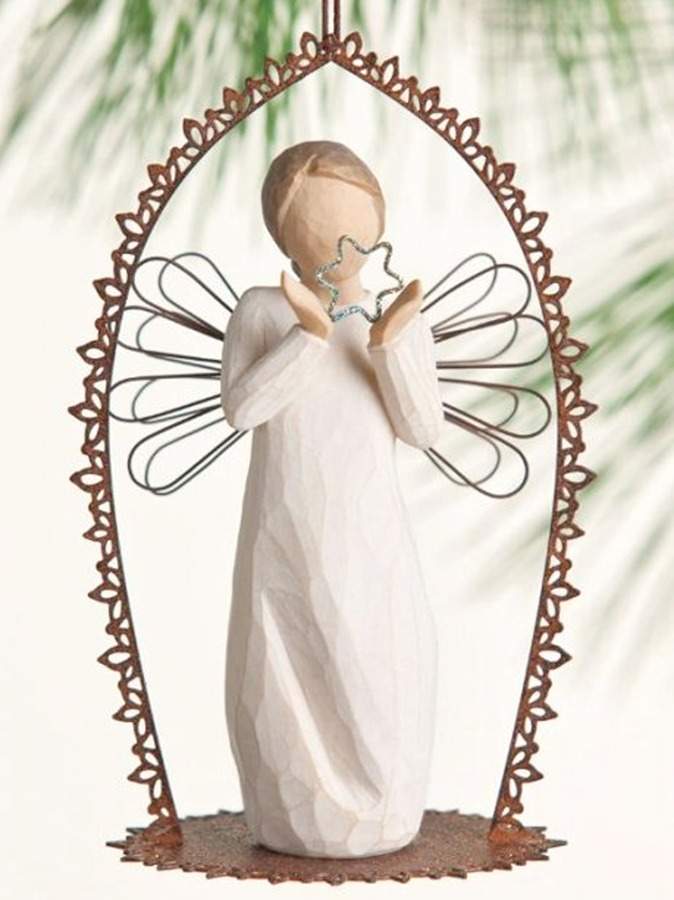 Willow Tree Trellis Ornaments Bright Star - Boxed by Demdaco-1