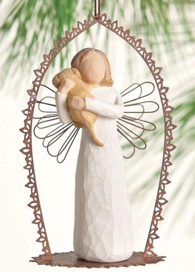 Willow Tree Trellis Ornaments Angel Of Friendship - No Box by Demdaco-1