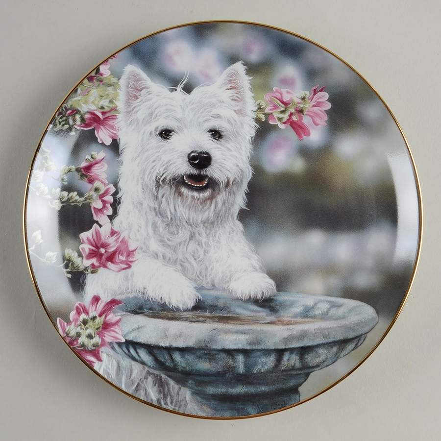 West Highland Terriers Standing Tall - No Box by Danbury Mint-1