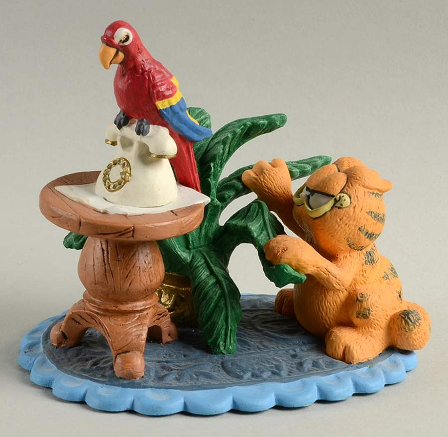 Garfield America's Favorite Cat King Of The Jungle - Boxed by Danbury Mint-1
