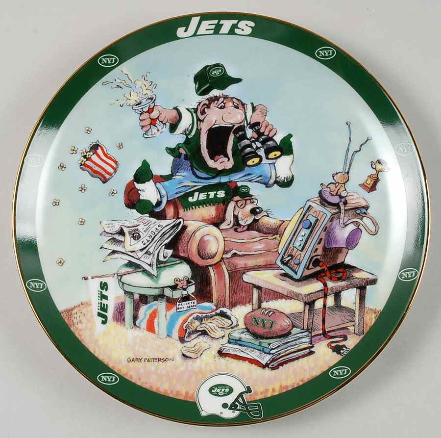 Ultimate Jets Fan Jets Fan - No Box by Danbury Mint-1