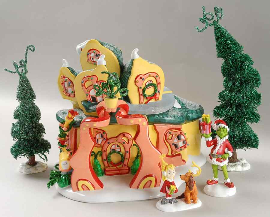 How the Grinch Stole Christmas Cindy Lou Who's House - No Box by Department 56-1