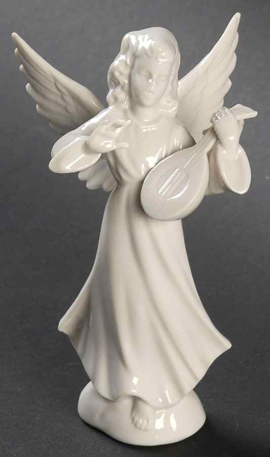 Angel Musicians #3 Angel With Mandolin - No Box by Dresden (German)-1