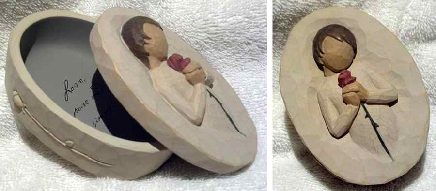 Willow Tree Keepsake Box Loving Angel - Boxed by Demdaco-1
