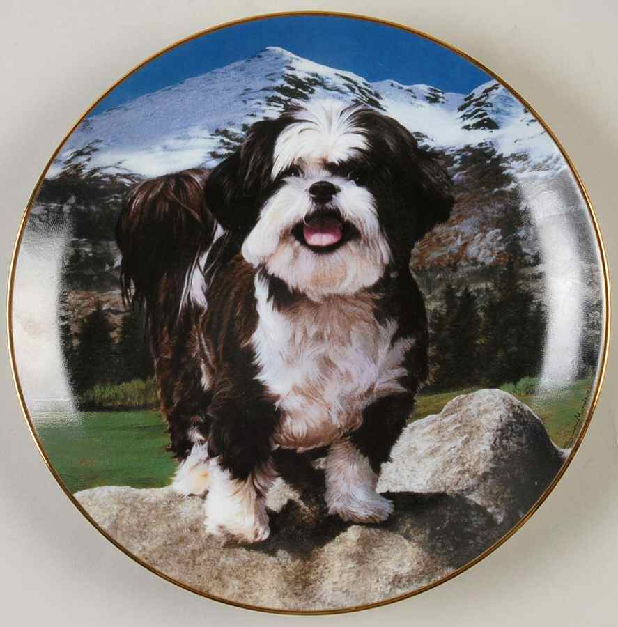 Shih Tzu King Of The Hill - No Box by Danbury Mint-1