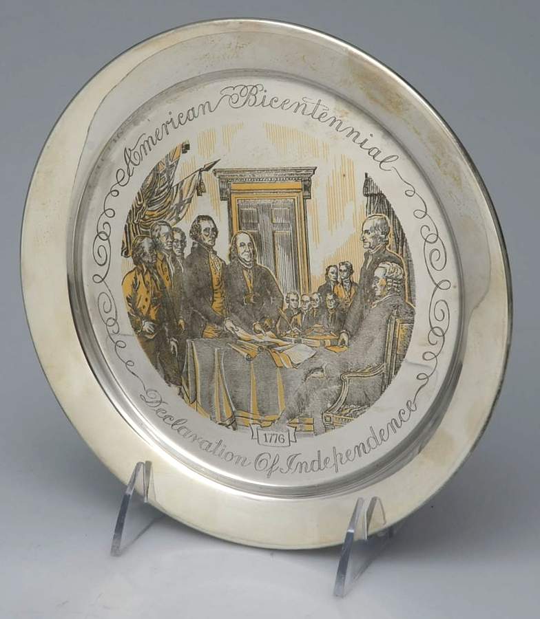 American Bicentennial Declaration Of Independence-1776 - No Box by Danbury Mint-1