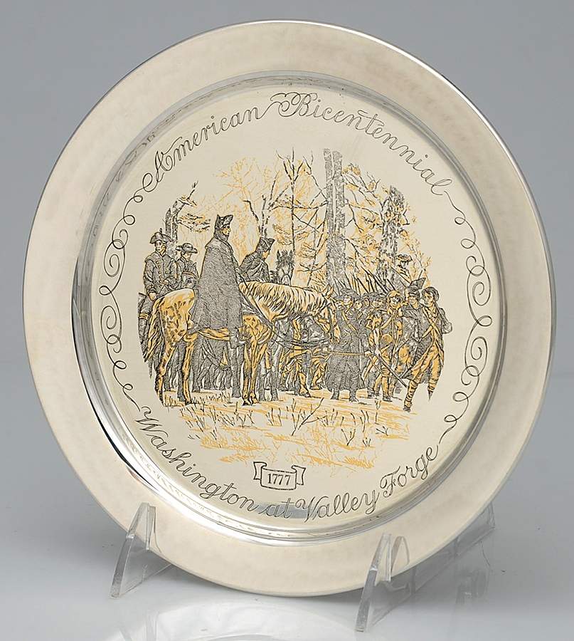 American Bicentennial Washington At Valley Forge-1777 - Boxed by Danbury Mint-1