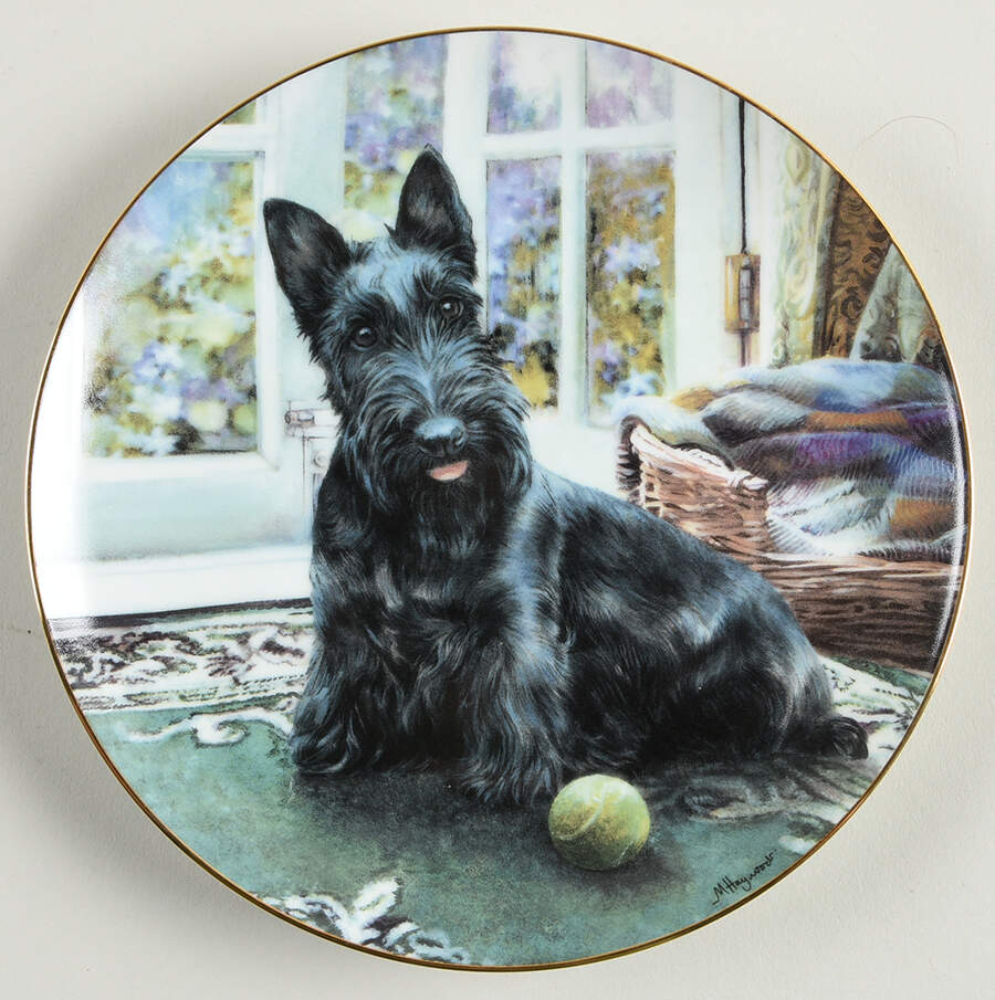 Scottish Terriers Tennis Terrier - No Box by Danbury Mint-1