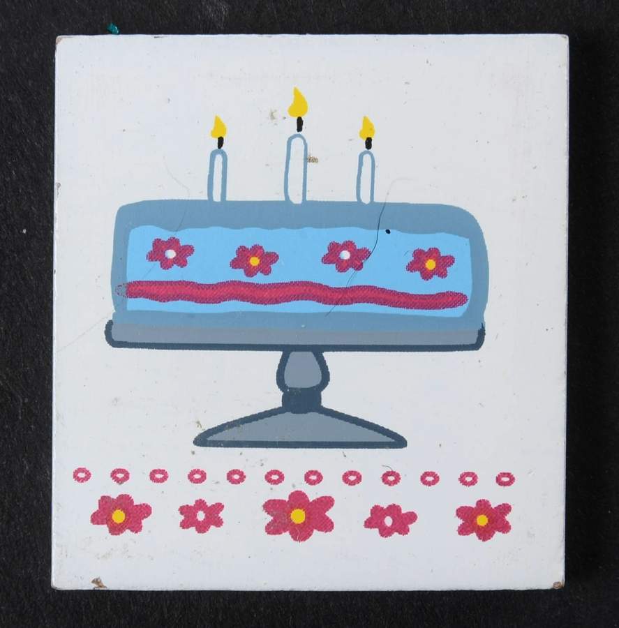 Dachshund Perpetual Calendar Birthday Tile - No Box by Danbury Mint-1
