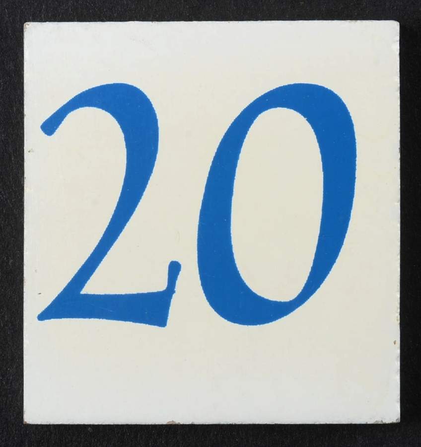 Dachshund Perpetual Calendar #20 Tile - No Box by Danbury Mint-1