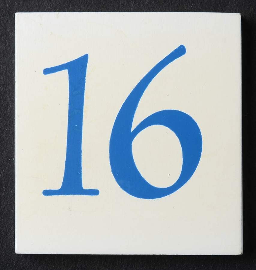 Dachshund Perpetual Calendar #16 Tile - No Box by Danbury Mint-1