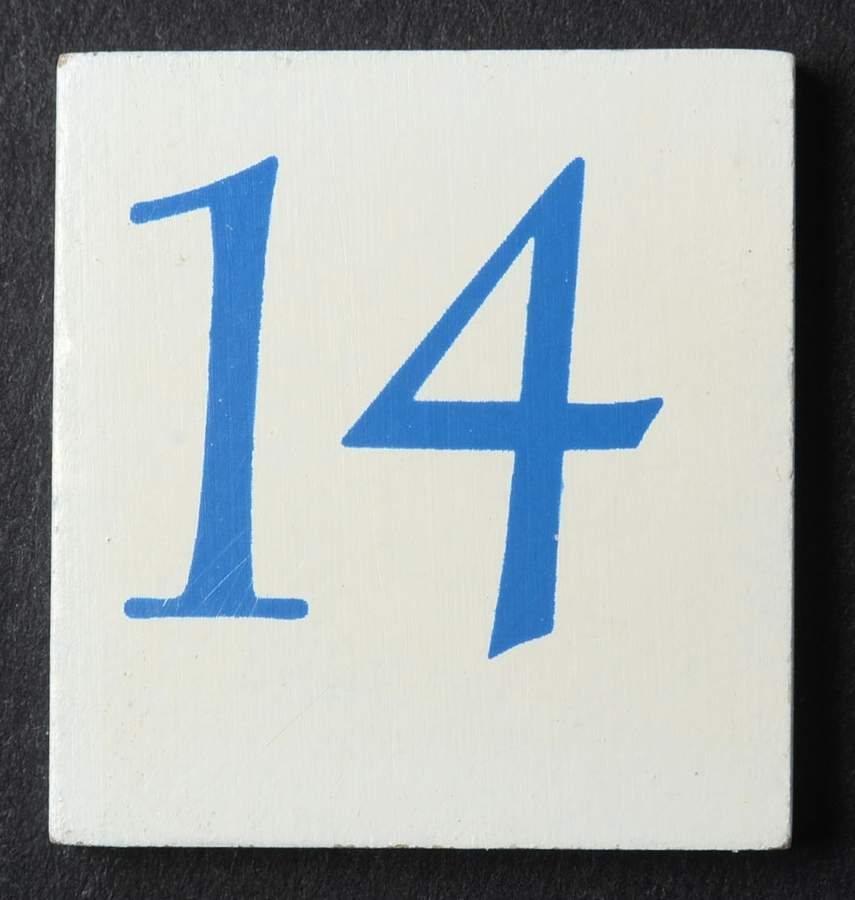 Dachshund Perpetual Calendar #14 Tile - No Box by Danbury Mint-1