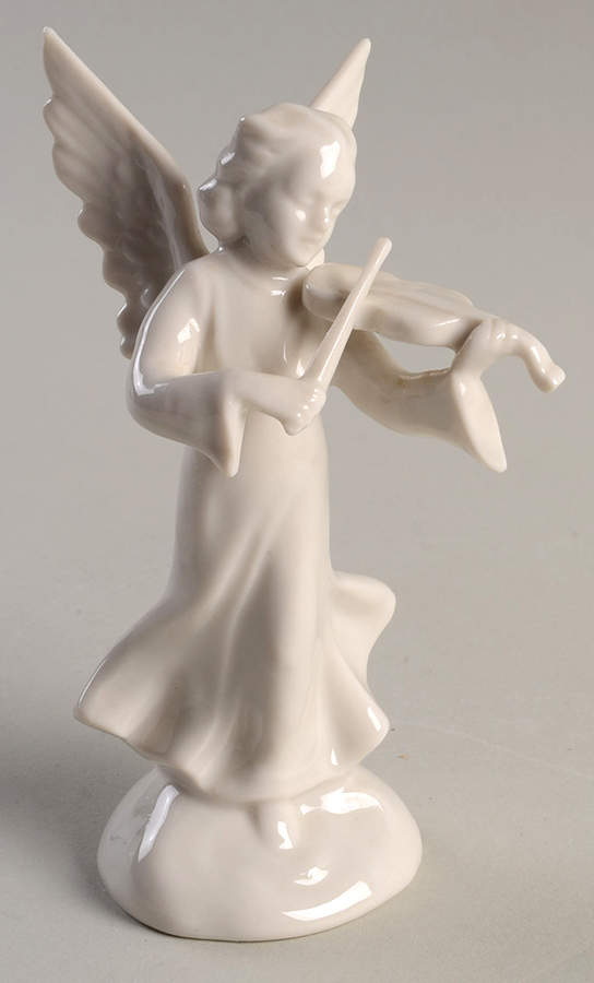 Angel Musicians #6 Angel With Violin - No Box by Dresden (German)-1