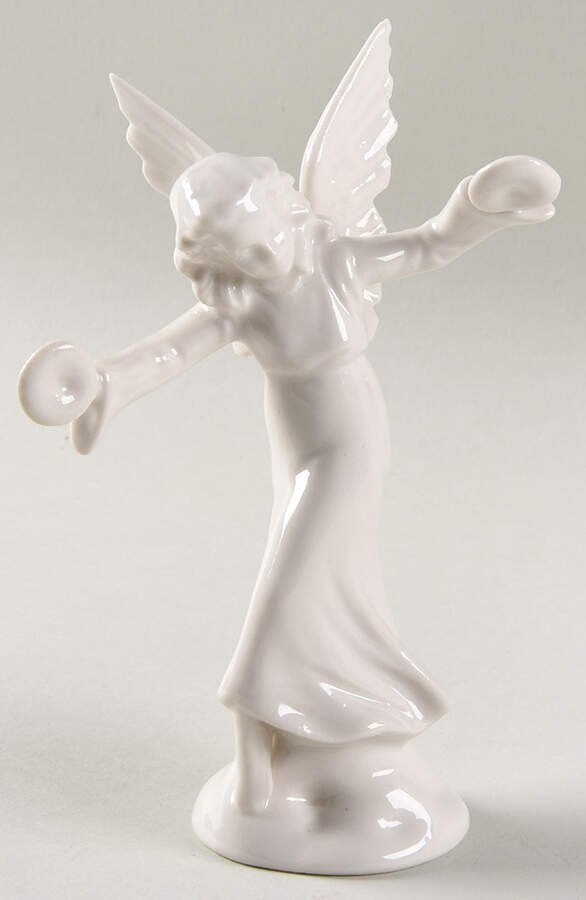 Angel Musicians #6 Angel With Cymbals - No Box by Dresden (German)-1