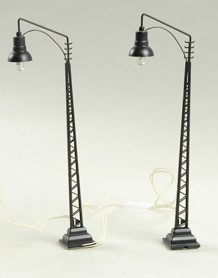 General Village Electrical Railroad Lamps - No Box by Department 56-1
