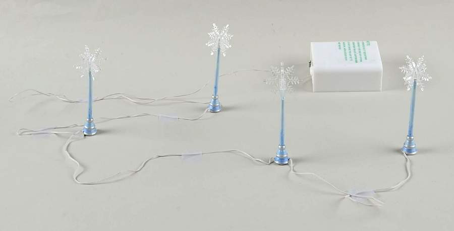 General Village Electrical Snowflake Light - Boxed by Department 56-1