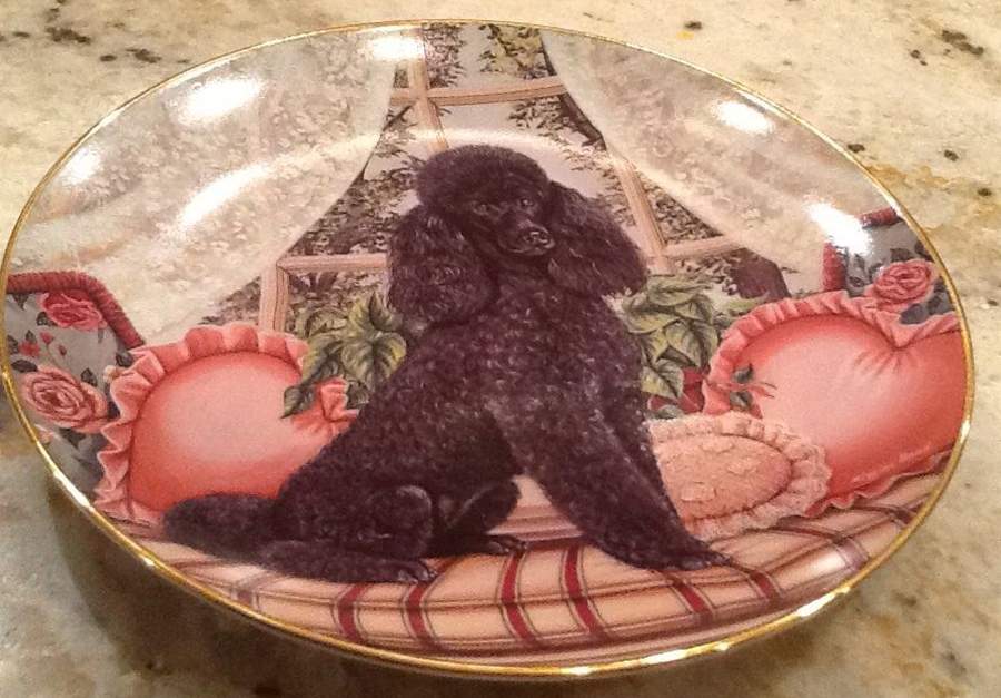 Poodles On Good Behavior - No Box by Danbury Mint-1