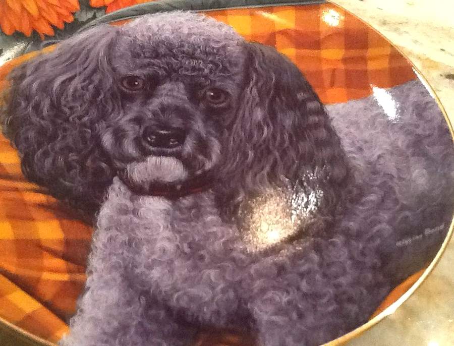Poodles Falling For You - No Box by Danbury Mint-1