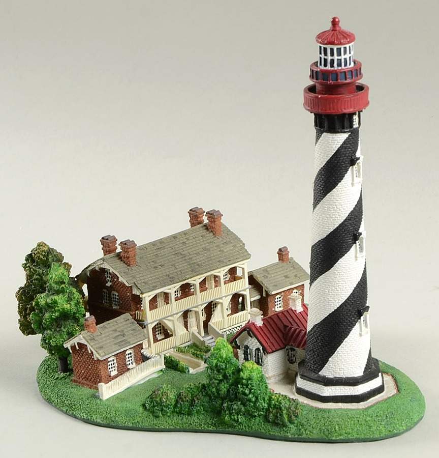Lighthouse Collection St Augustine Light Station, Florida - Boxed by Danbury Mint-1