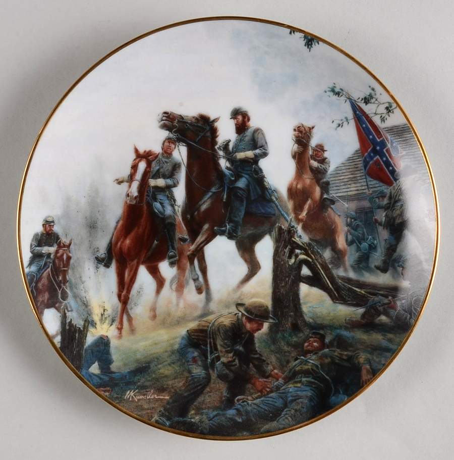 Jackson and Lee: Legends in Gray Jackson At Antietam - No Box by Danbury Mint-1