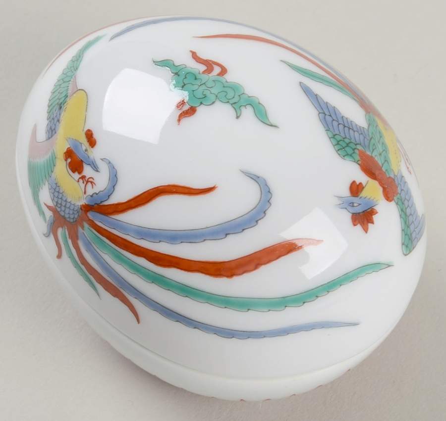 Great Porcelain Houses Egg Box Gold Imari - No Box by Danbury Mint-1