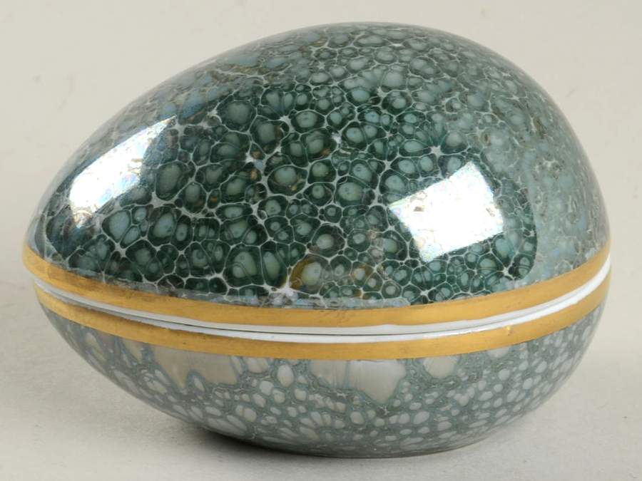 Great Porcelain Houses Egg Box Gerold - No Box by Danbury Mint-1