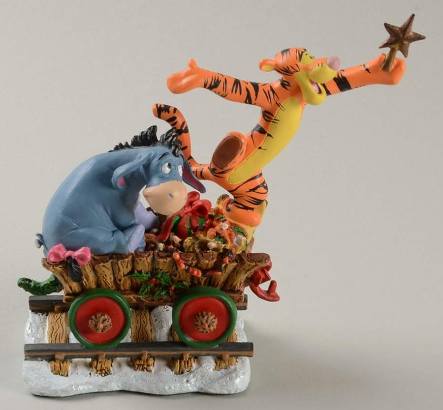 Pooh's Express Christmas Train Tigger & Eeyore - No Box by Danbury Mint-1