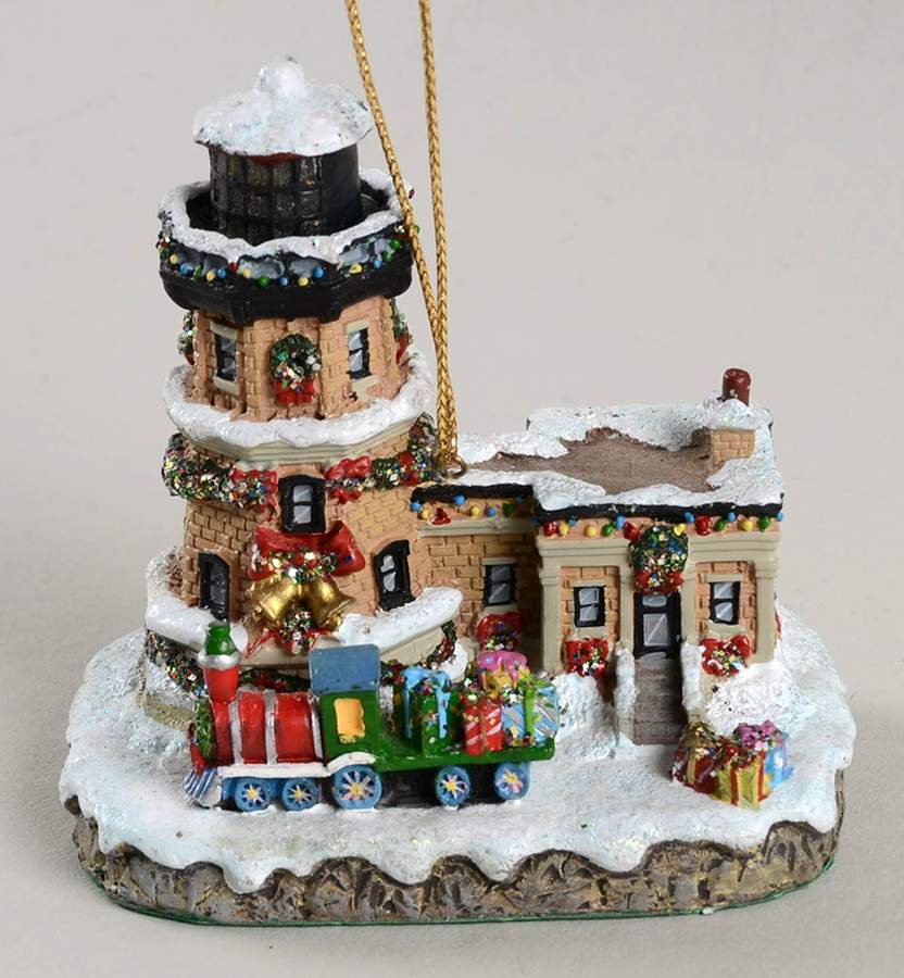 Christmas Lighthouse Ornaments Split Rock, Lake Superior, Mn - No Box by Danbury Mint-1