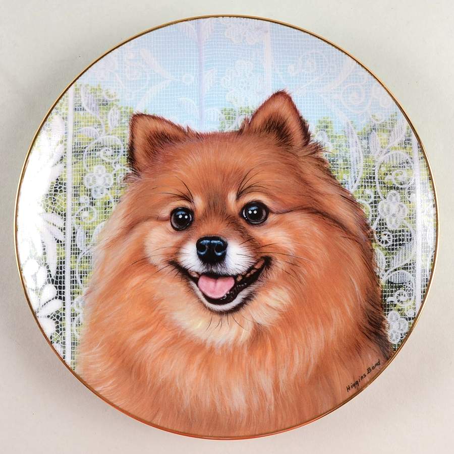 Pomeranians Morning Greeting - No Box by Danbury Mint-1