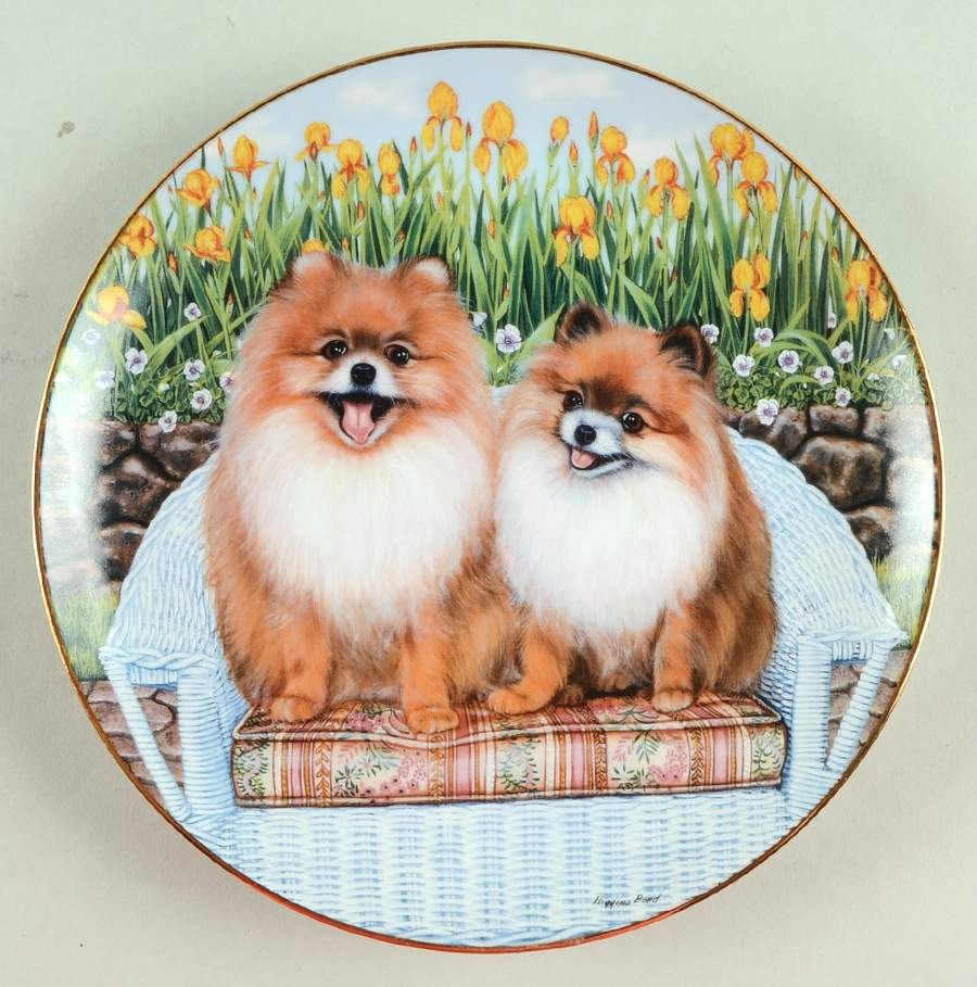Pomeranians Backyard Poms - No Box by Danbury Mint-1