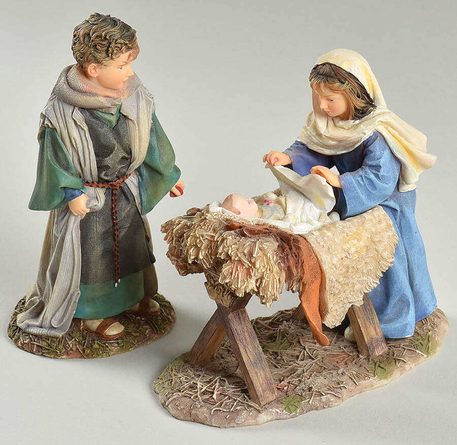 Mama Says Nativity Holy Family-Set Of 2 - With Box by Demdaco-1