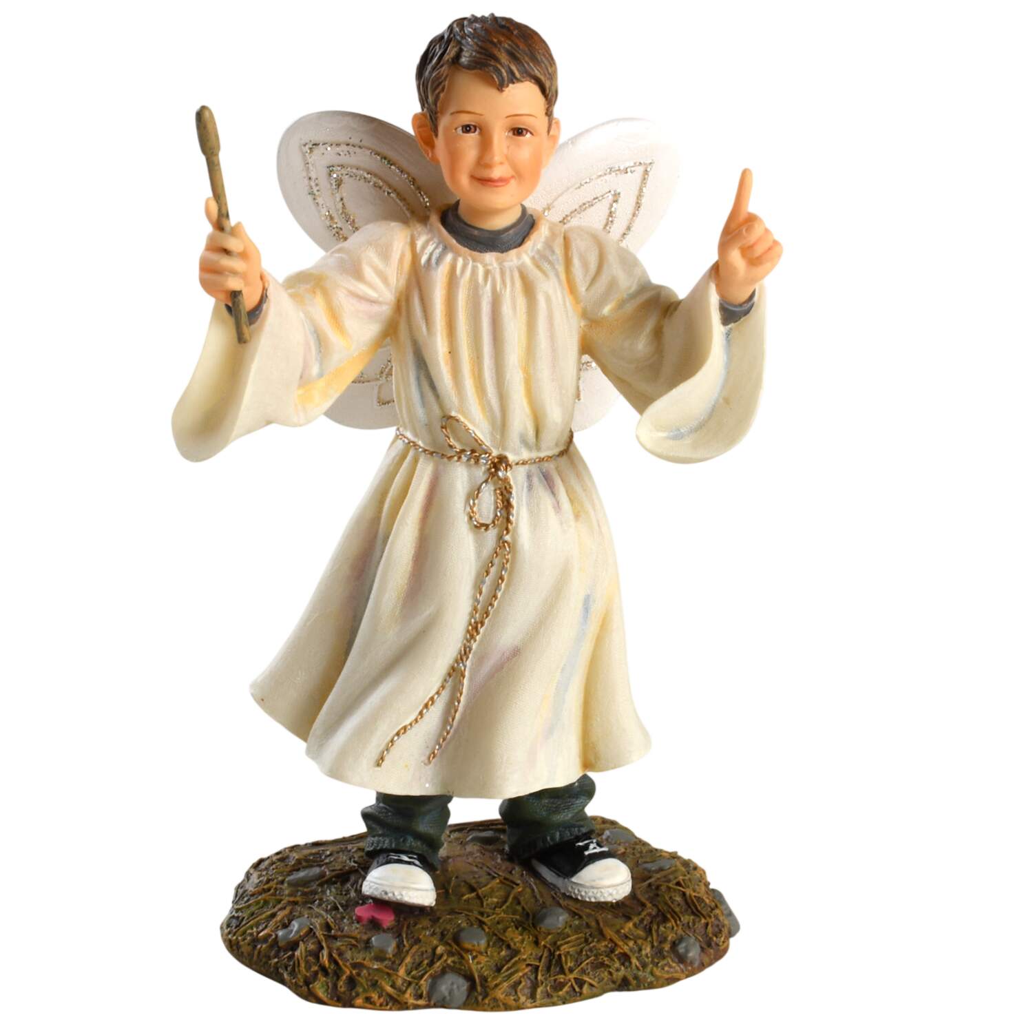 Mama Says Nativity Conductor Angel - No Box by Demdaco-1