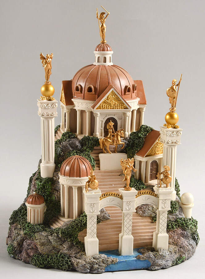 DC Comics Village-Hot Properties Themyscira - No Box by Department 56-1
