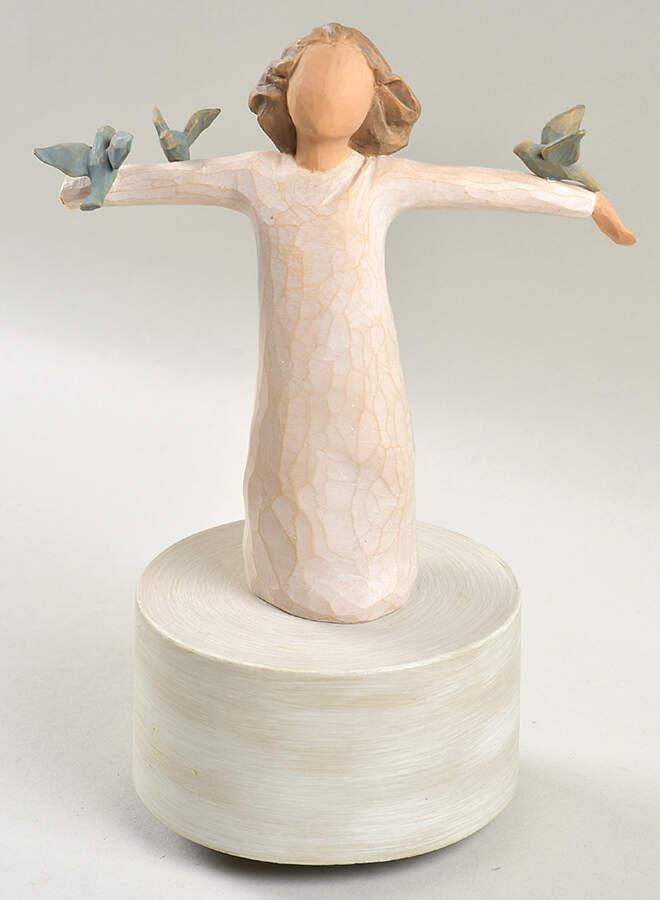 Willow Tree Musicals Happiness - Boxed by Demdaco-1