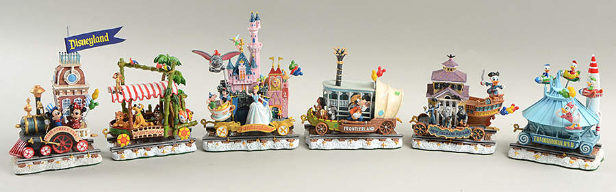 Disneyland Express Set Of 6 - With Box by Danbury Mint-1