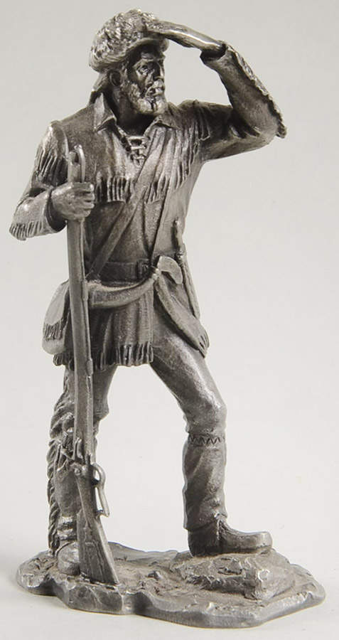 Legendary Americans The Frontiersman - No Box by Danbury Mint-1
