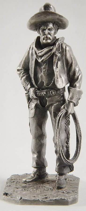 Legendary Americans The Cowboy - No Box by Danbury Mint-1