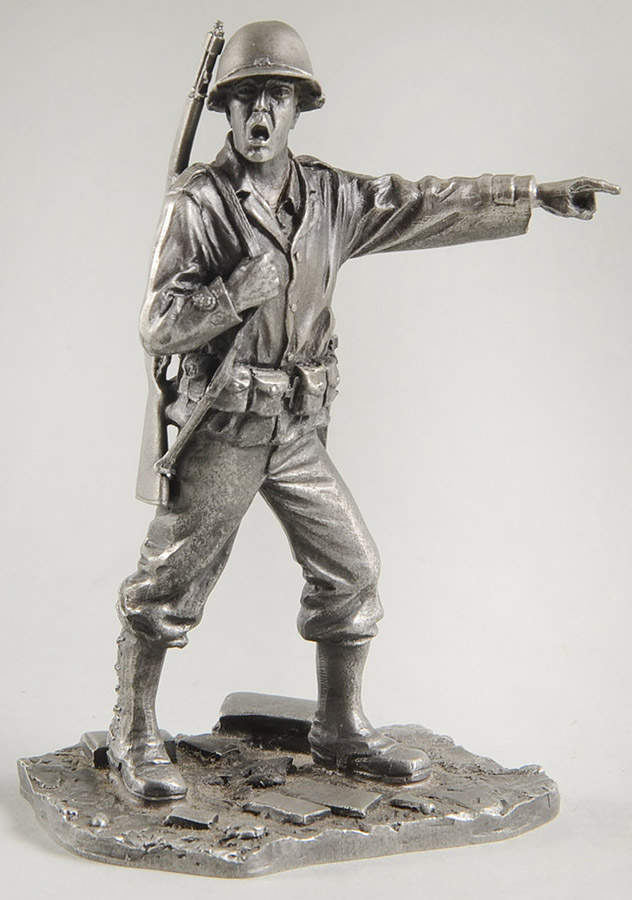 Legendary Americans The Soldier - No Box by Danbury Mint-1