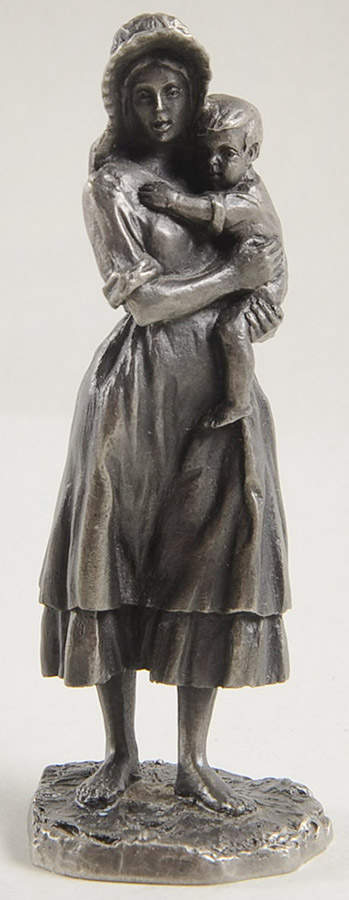 Legendary Americans The Pioneer Woman - No Box by Danbury Mint-1