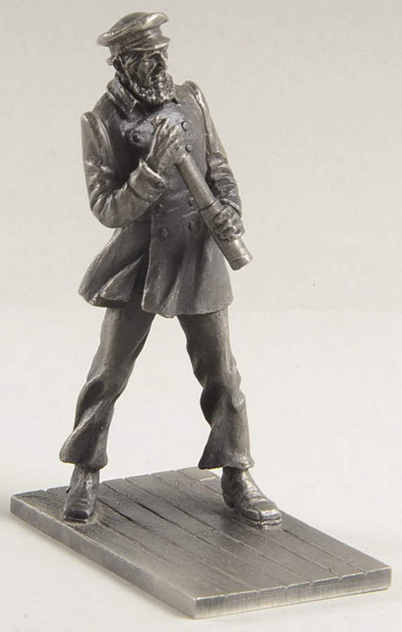 Legendary Americans The Sea Captain - No Box by Danbury Mint-1