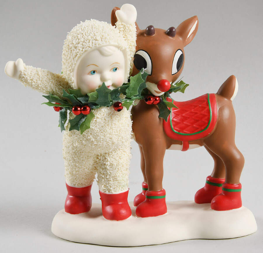 Rudolph the Red-Nosed Reindeer - Guest Collection Wrapped Up With Rudolph - No Box by Department 56-1