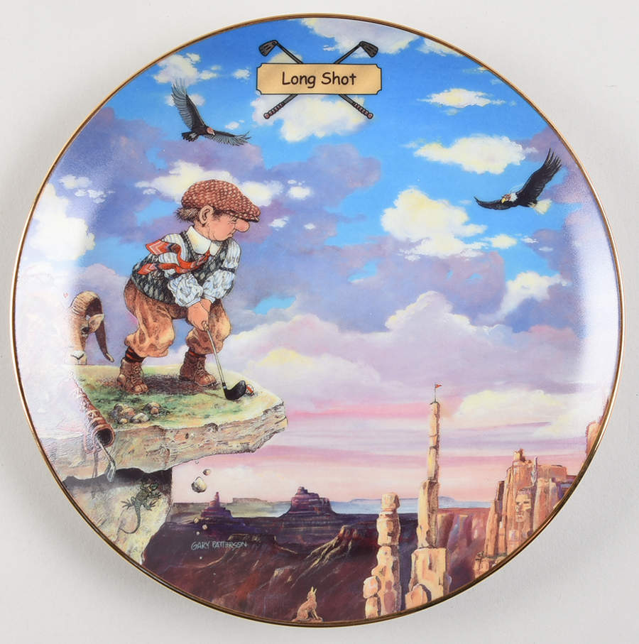 The Joys of Golf Long Shot - No Box by Danbury Mint-1