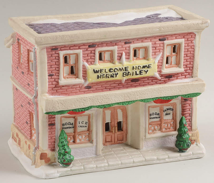It's a Wonderful Holiday - Bedford Falls Gower Drugstore And Soda Fountain - No Box by Dayton Hudson-1