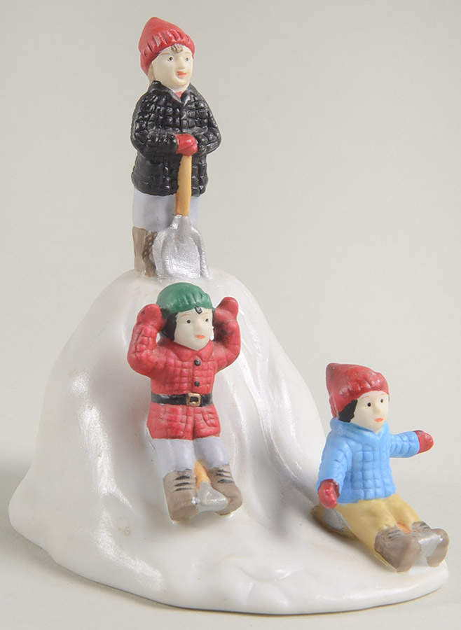 It's a Wonderful Holiday - Bedford Falls George And Harry Bailey Sledding - No Box 60 by Dayton Hudson-1