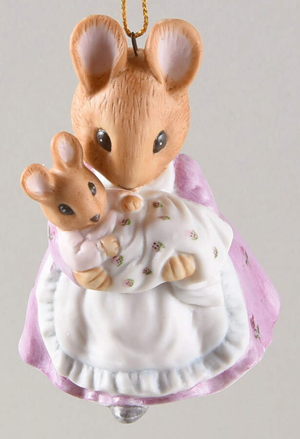 Beatrix Potter Christmas Ornament Collection Mrs Tittlemouse - No Box by Danbury Mint-1