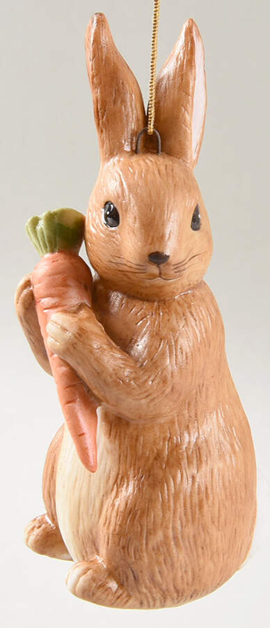 Beatrix Potter Christmas Ornament Collection Mrs Rabbit Old Woman Knitting - No Box by Danbury Mint-1