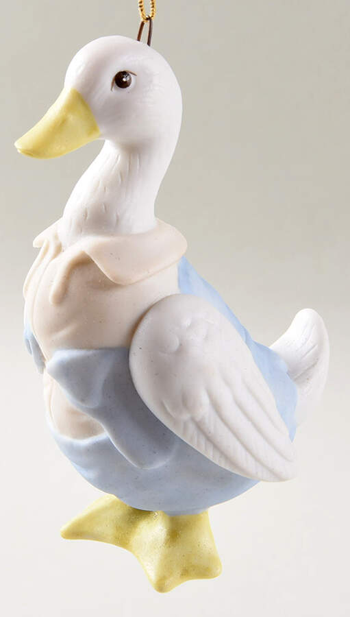 Beatrix Potter Christmas Ornament Collection Mr Drake Puddle Duck - No Box by Danbury Mint-1