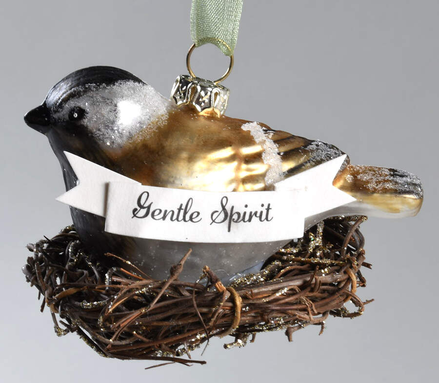 Birds on Nests Bird On Nest-Gentle Spirit - With Box by Demdaco-1