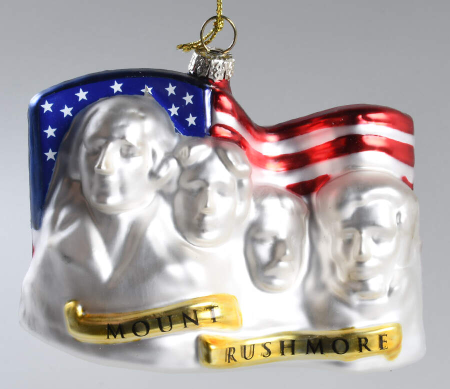Blown Glass Ornaments Mount Rushmore National Memorial - No Box by Design Masters-1