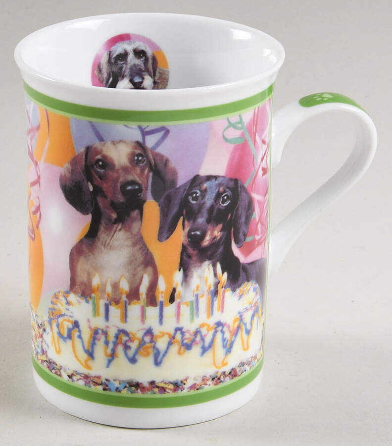 Darling Dachshunds It's A Party - No Box by Danbury Mint-1